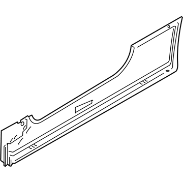 BMW 41-21-7-346-967 Frame Side Member, Inner Left