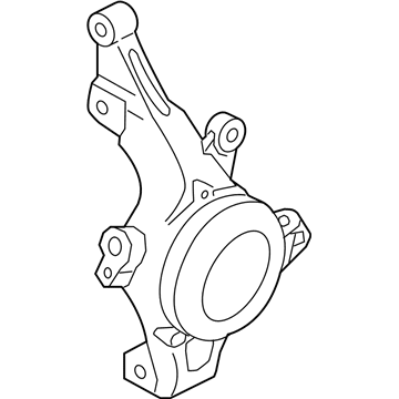Kia 517153S110 Front Axle Knuckle Left