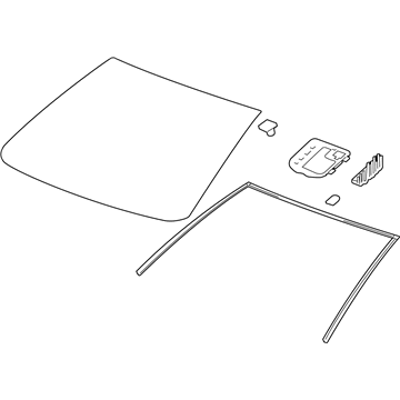 GM 95273377 Windshield