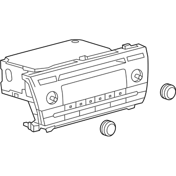 Toyota 86140-02050 AM/FM CD