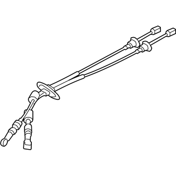 Hyundai 43794-J3200 Manual Transmission Lever Cable Assembly