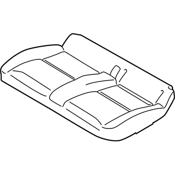 Ford DT1Z-1763840-E Seat Cushion Pad