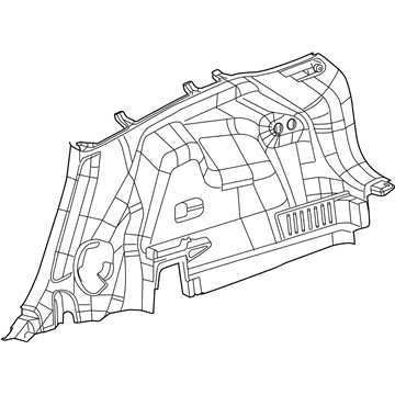 Mopar 6AV381L1AH Quarter Trim