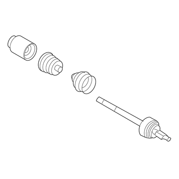 Kia 495012G501 Joint Assembly-Cv LH