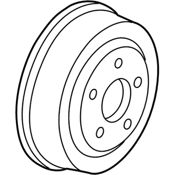 Ford YL3Z-1V126-C Brake Drum