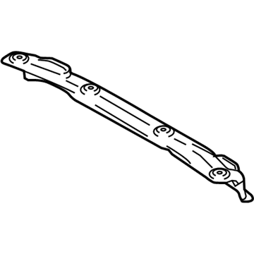 BMW 51-48-7-427-916 Heat Insulation, Bumper, Rear