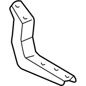 Toyota 51797-60080 Running Board Rear Bracket