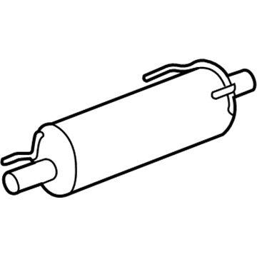 Mopar 55398266AD Exhaust Muffler