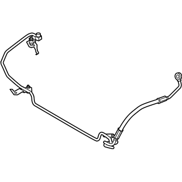 BMW 32-41-6-787-708 Power Steering Pressure Hose