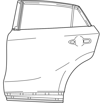 Toyota 67003-48220 Door Shell