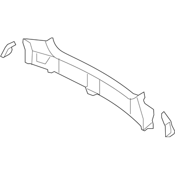 Hyundai 65880-0W500 Crossmember Assembly-Rear End