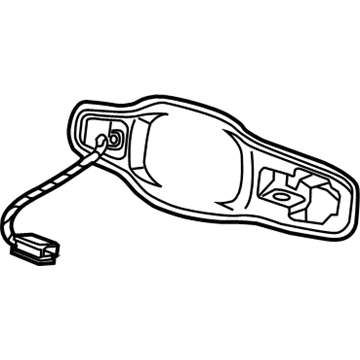 Mopar 4589860AI Bracket-Door Handle