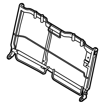 Ford JC3Z-16613A39-A Seat Back Frame