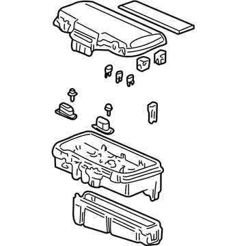 Honda 38250-S0X-A02 Box Assembly, Main Fuse