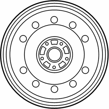 Hyundai 52910-S1310 19 Inch Wheel