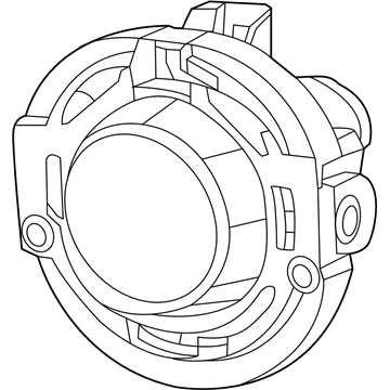 Mopar 5182021AB Front Fog Lamp