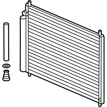 Acura 80110-TY3-A01 Condenser