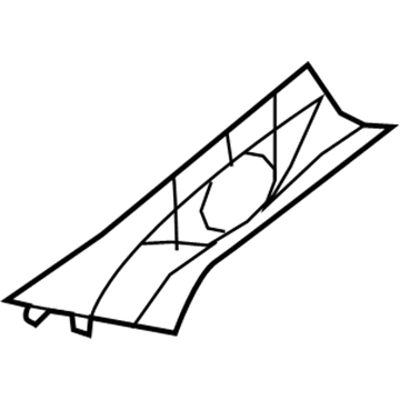 Mopar 5RM911C1AC Molding-A Pillar