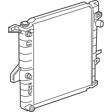 Ford 5L5Z-8005-A Radiator