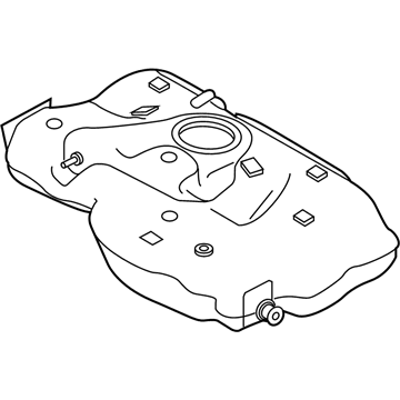 Infiniti 17202-5DC0A Tank Assy-Fuel