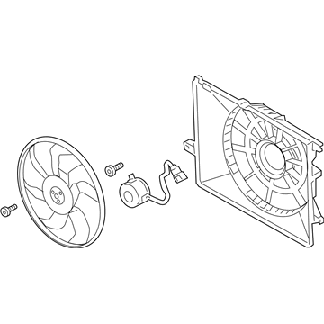 Hyundai 25380-4Z000 Blower Assembly