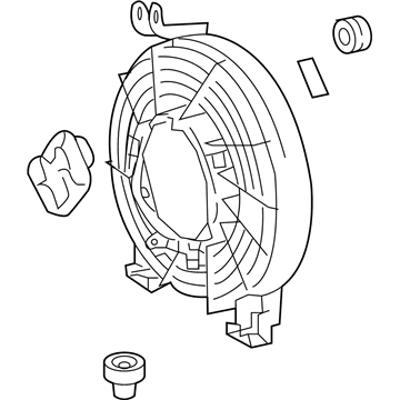 Toyota 88454-60050 Fan Shroud