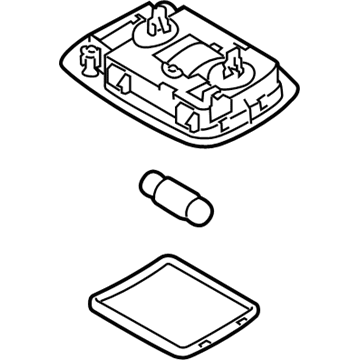 Kia 926201U000H9 Lamp Assembly-Luggage Compartment