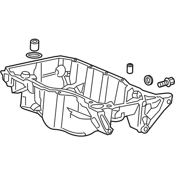 Honda 11200-5A2-A00 Pan Assembly, Oil