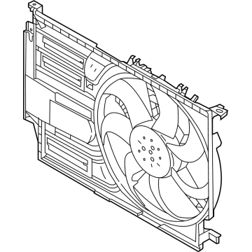 BMW 17-42-8-645-859 Fan Housing