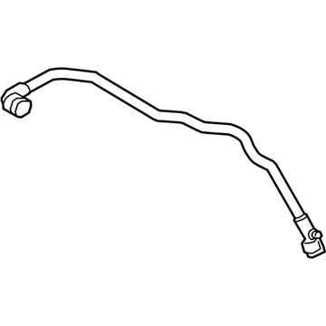 BMW 17-12-7-934-586 Radiator Line