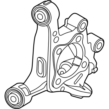 Nissan 43019-6LB0A Housing Assy-Rear Axle, LH