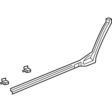 Honda 72826-TRT-A01 Seal, RR. R Door