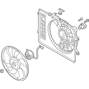 Kia 25380F6120 Blower Assembly