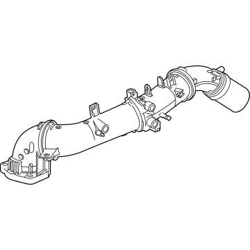 Lexus 17360-25020 TUBE ASSY, AIR