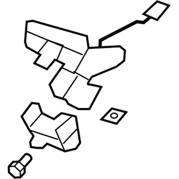 Honda 77541-SWA-A00 Striker, Glove Box