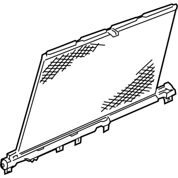 Honda 83780-SHJ-A01 Sunshade Assy., L. Slide Door