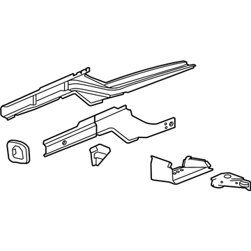 GM 22923384 Lower Rail Assembly