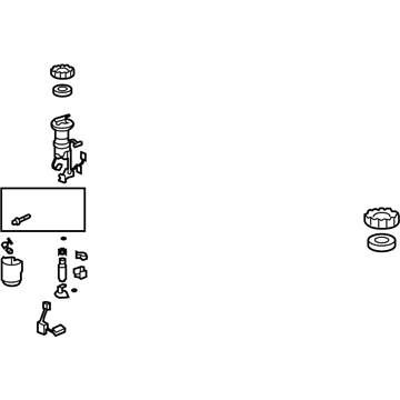 Honda 17045-SLN-A01 Module Assembly, Fuel Pump
