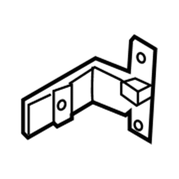 BMW 41-00-7-377-549 Hinge, Rear Door, Lower, Left