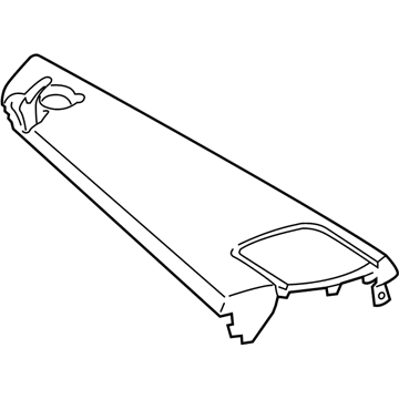 BMW 51-43-7-312-399 Capping, Side Trim Panel, Rear Left