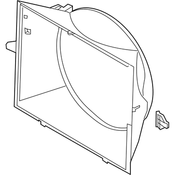 BMW 17-11-7-507-978 Fan Shroud