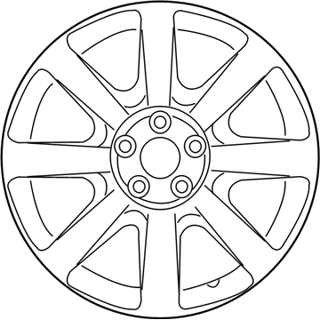 Infiniti 40300-CR925 Aluminum Wheel