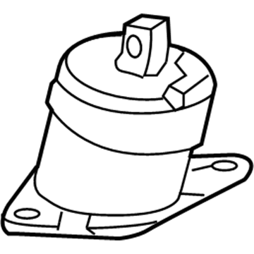 Acura 50820-TA1-A01 Rubber Assembly, Engine Side Mounting