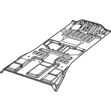 Mopar 68564383AA PAN-FLOOR