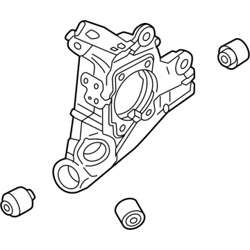 Nissan 43019-6RA1A Housing Assy-Rear Axle, LH