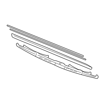 Lexus 85242-48010 Rear Wiper Blade Assembly