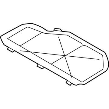 BMW 51-71-8-163-833 Cover, Engine Compartment Screening