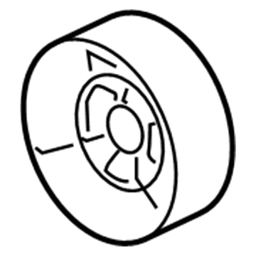 Honda 31180-RCA-A02 Pulley, Tensioner