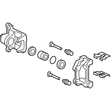 Honda 43018-SZA-A01 Caliper Sub-Assembly