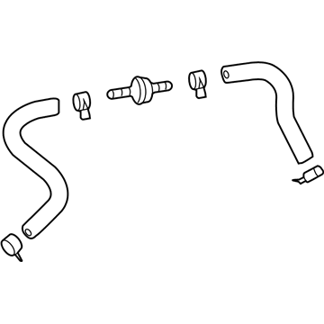 Kia 59130F2400 Hose Assembly-Brake BOOS